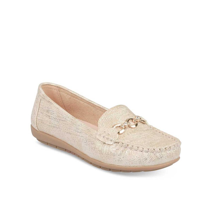 Dames NEOSOFT FEMME  | Mocassins Goud Neosoft Femme